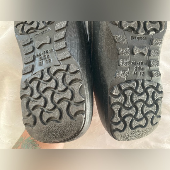 Birkenstock Profi Birki Black Clogs Men’s Size 12 - Picture 5 of 10